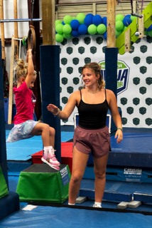 Ella Kannon, Ninja Warrior Coach at Miss Libby's