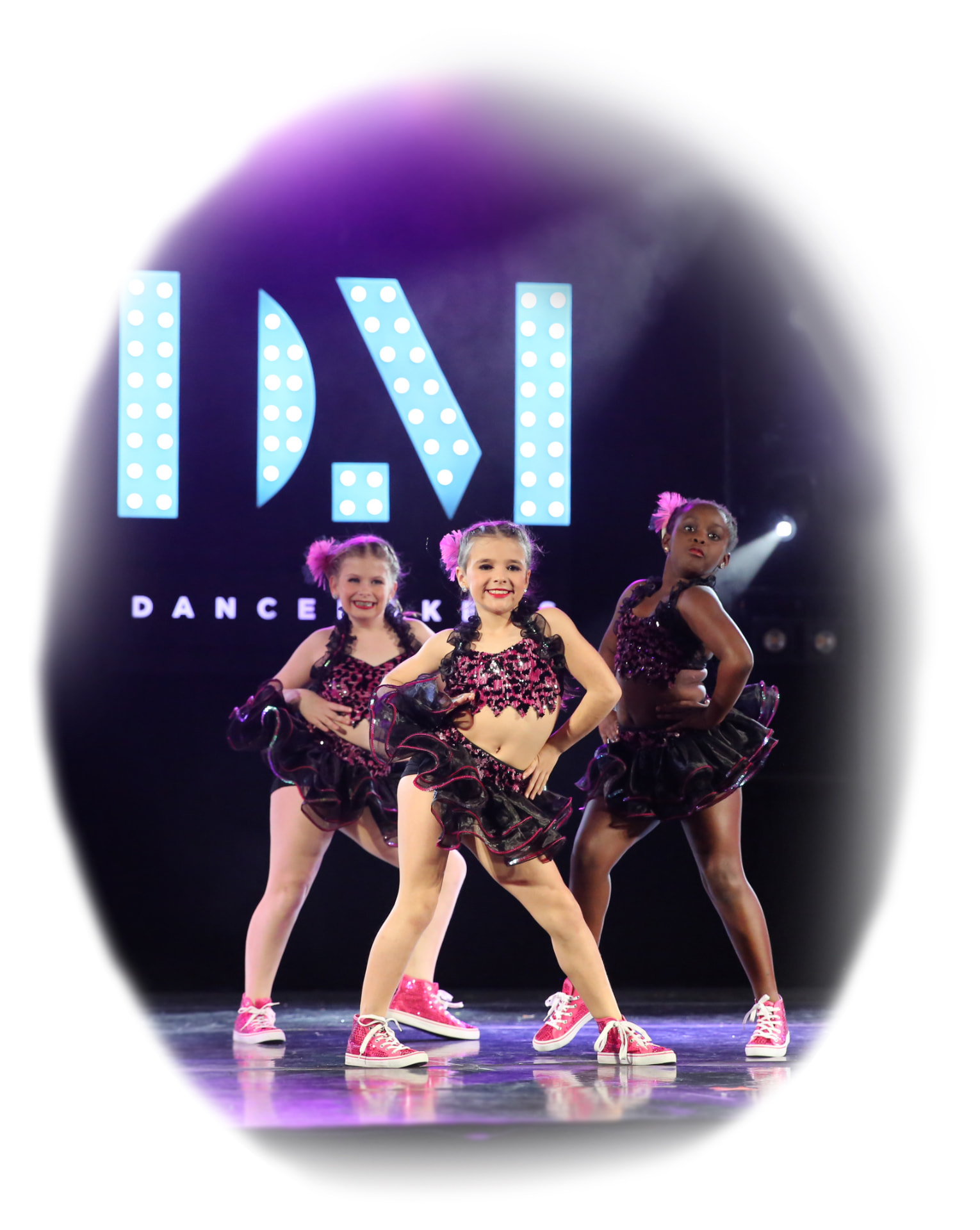 Young Rising Stars dancers on stage